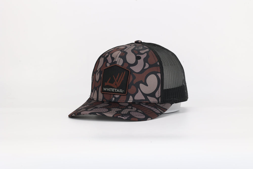 Whitetail Company Whitetail Co. Dark Old Camo Shed Antler 6 Panel