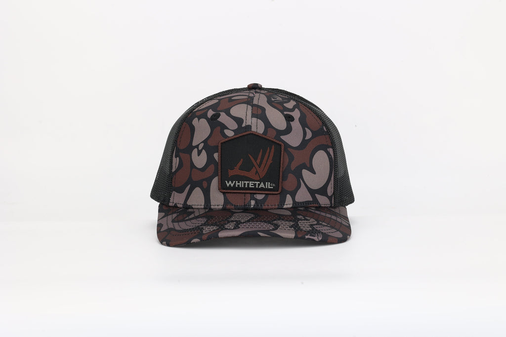 Whitetail Company Whitetail Co. Dark Old Camo Shed Antler 6 Panel