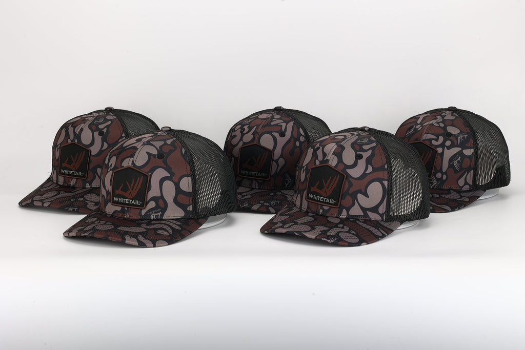 Whitetail Company Whitetail Co. Dark Old Camo Shed Antler 6 Panel