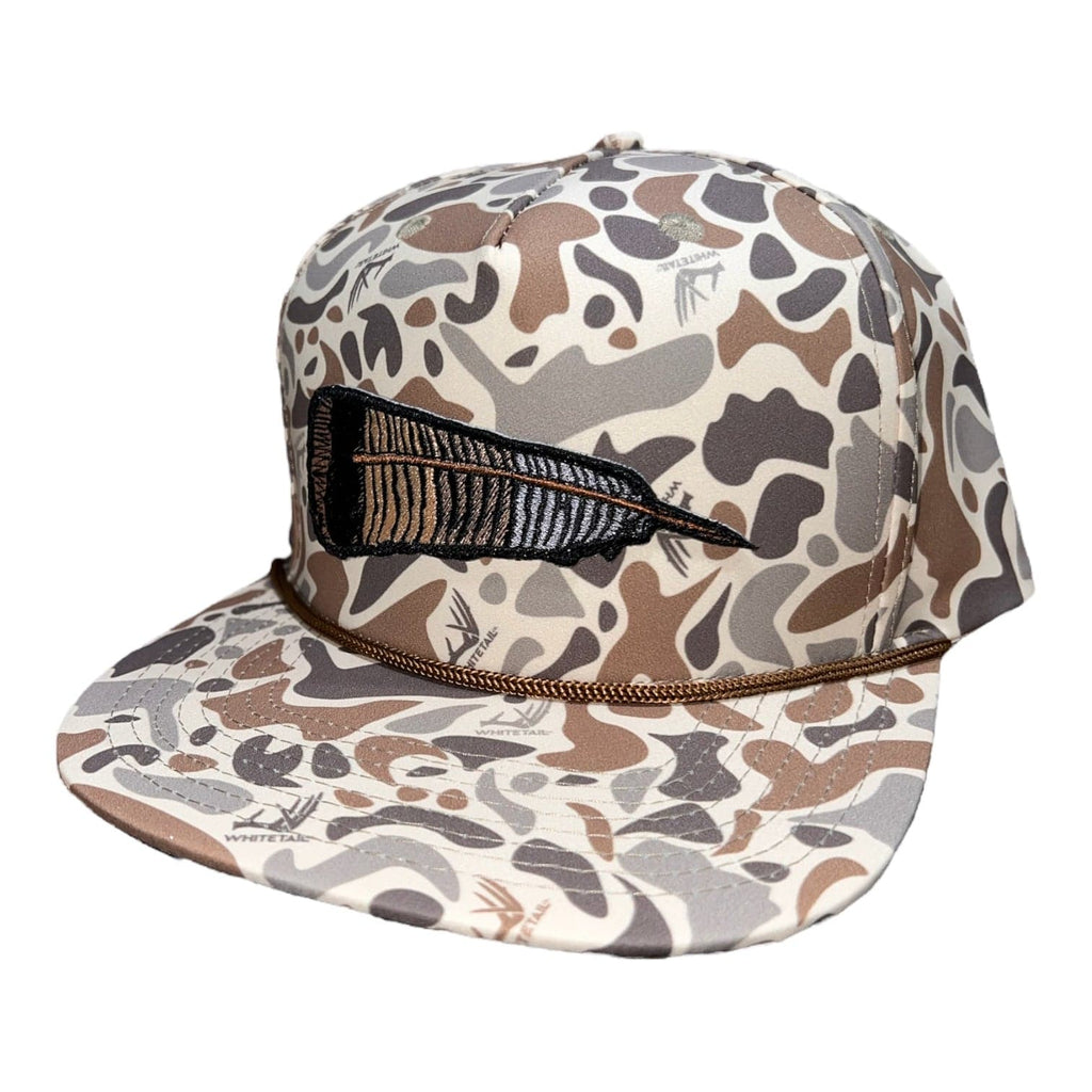 Whitetail Company Whitetail Co. Fallen Feather Old Camo Trucker