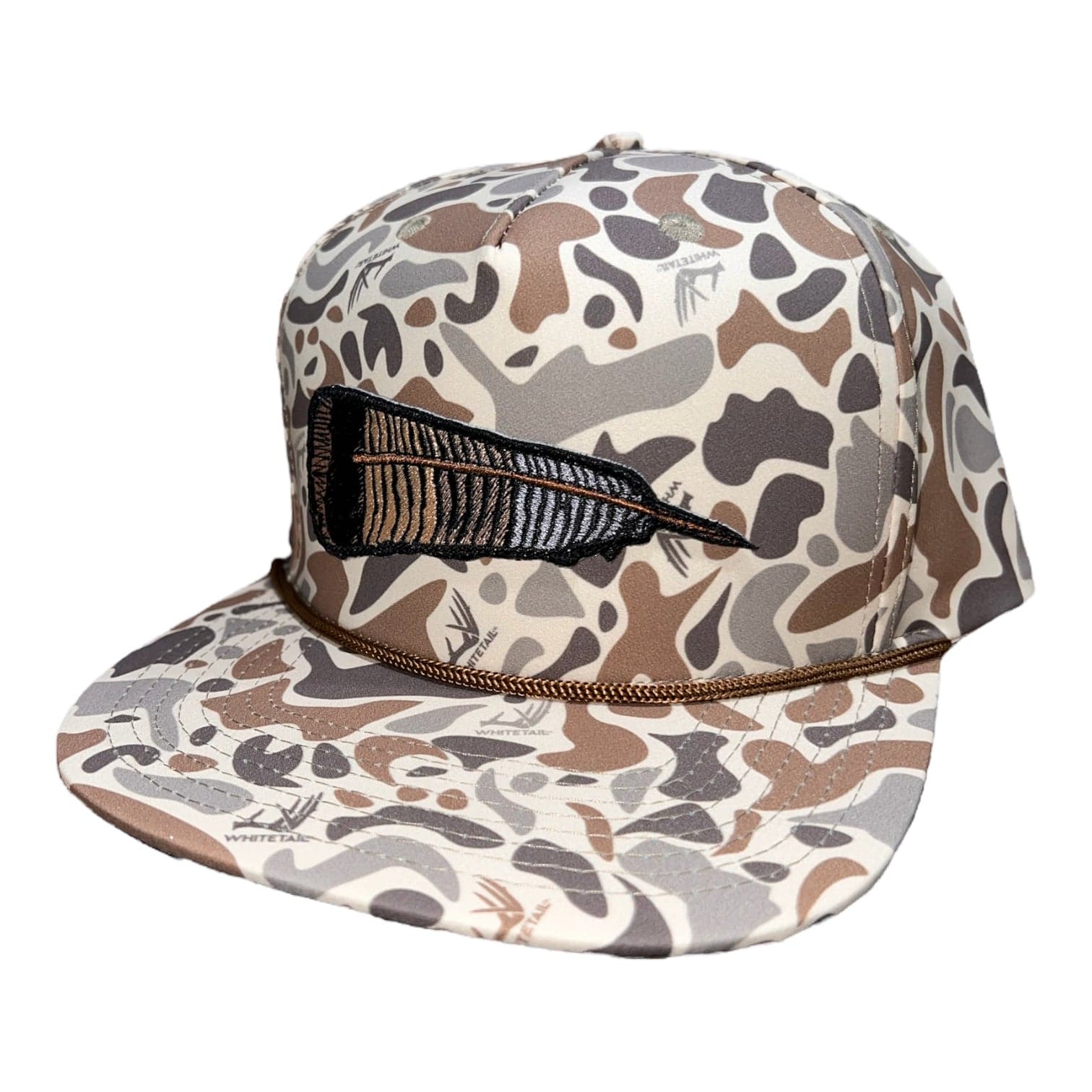 Whitetail Company Whitetail Co. Fallen Feather Old Camo Trucker