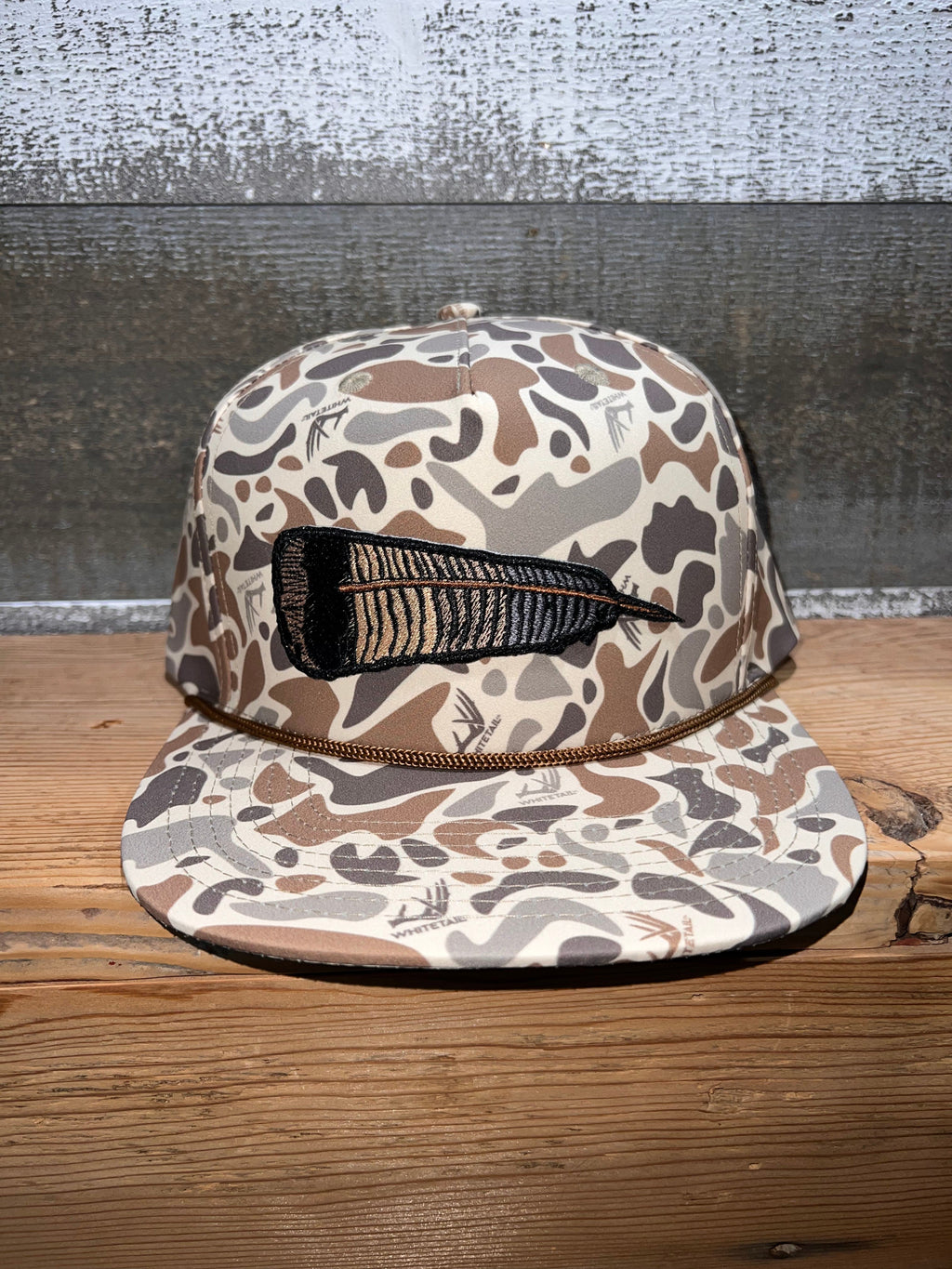 Whitetail Company Whitetail Co. Fallen Feather Old Camo Trucker