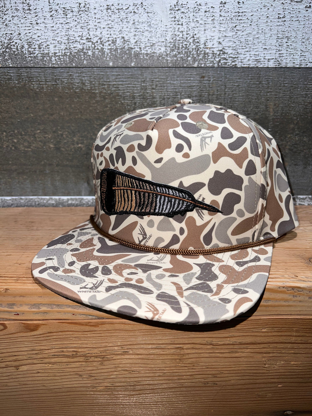 Whitetail Company Whitetail Co. Fallen Feather Old Camo Trucker