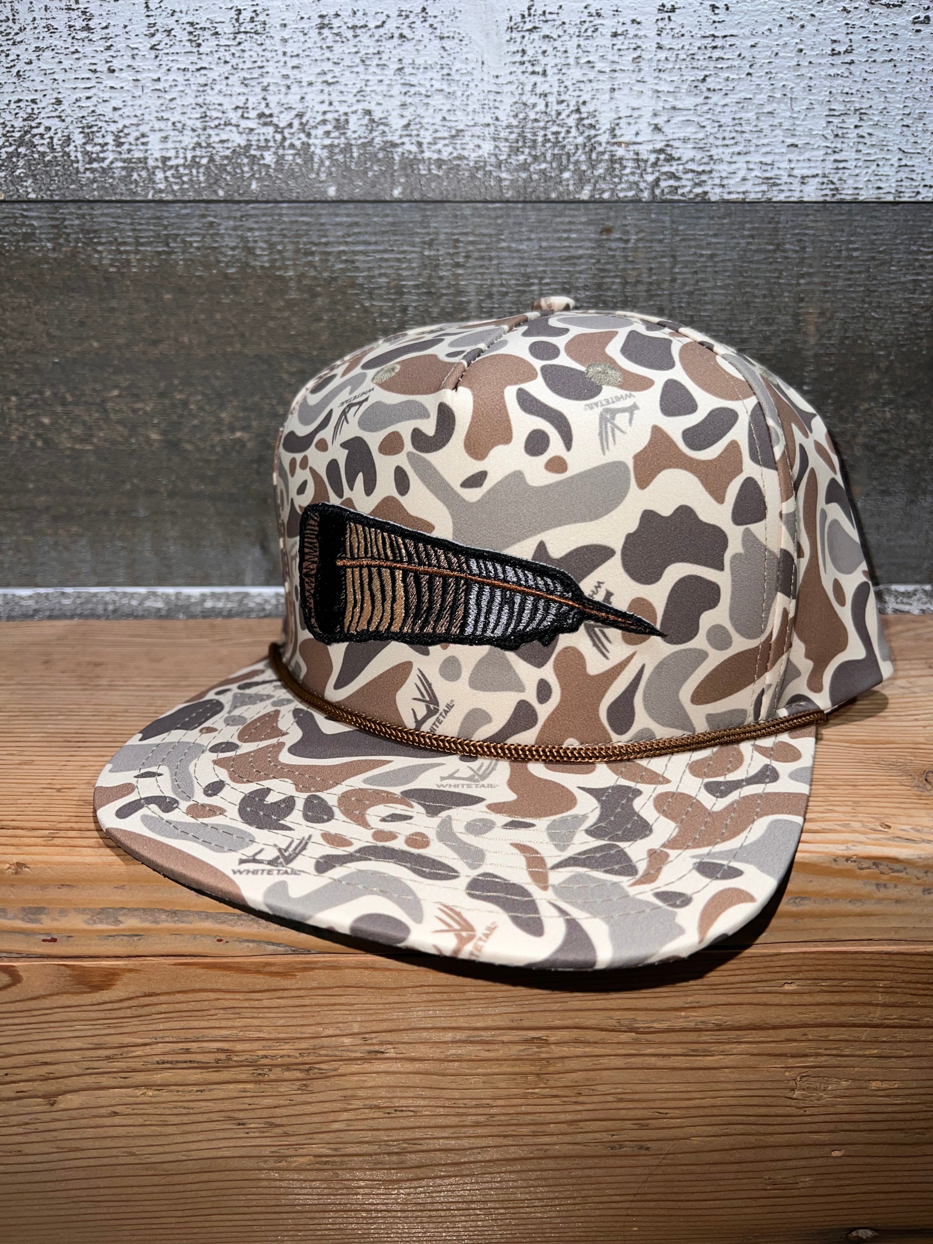 Whitetail Company Whitetail Co. Fallen Feather Old Camo Trucker