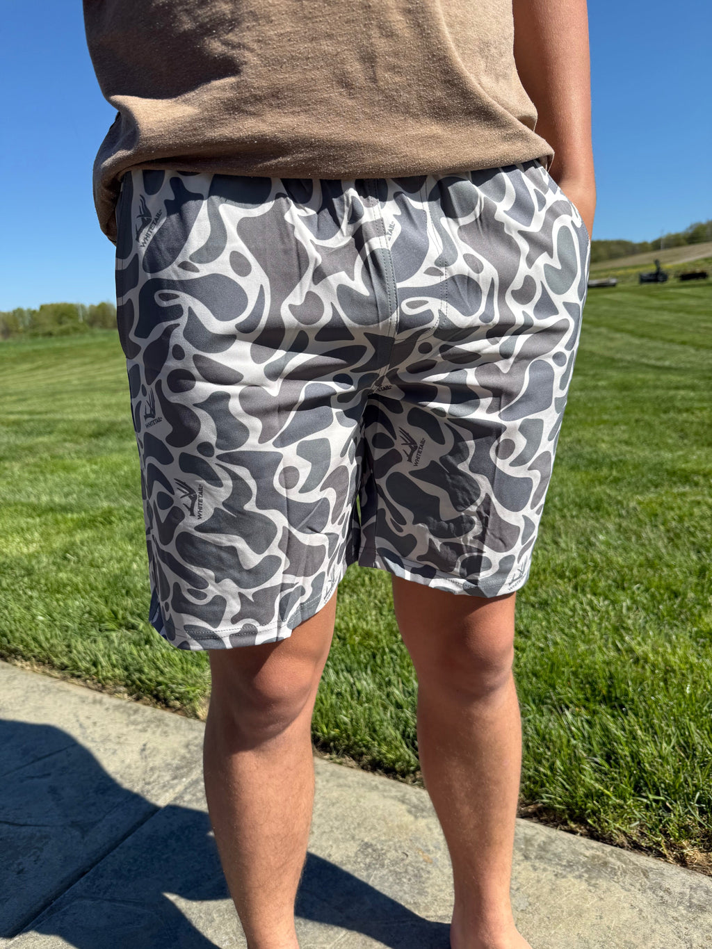 Whitetail Company Whitetail Co. Hunt Camp Shorts Faded Old Camo