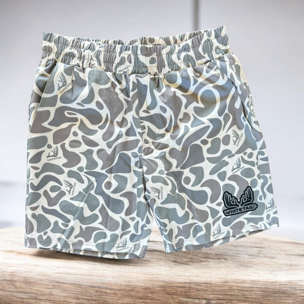 Whitetail Company Whitetail Co. Hunt Camp Shorts Faded Old Camo