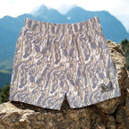 Whitetail Company Whitetail Co. Hunt Camp Shorts Faded Old Tree Bark