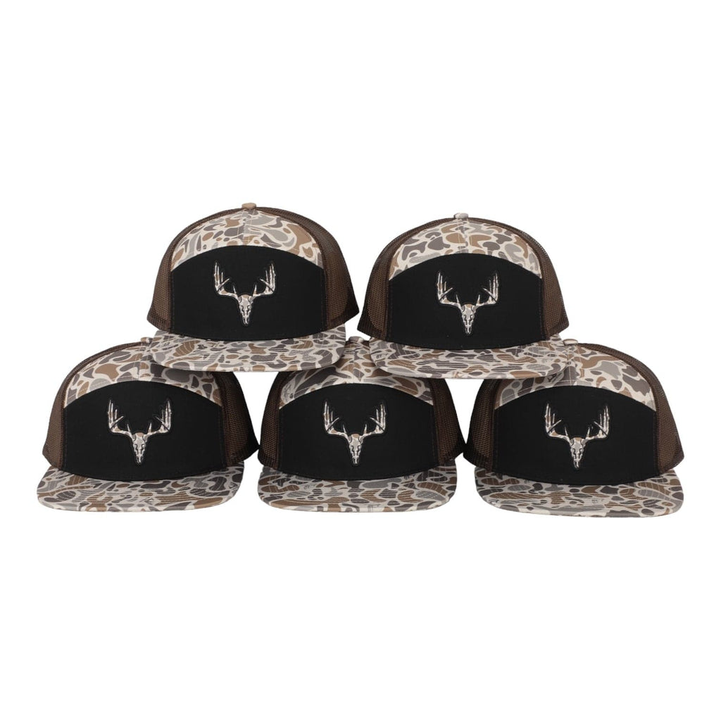 Whitetail Company Whitetail Co. Old Camo Skull 7 Panel