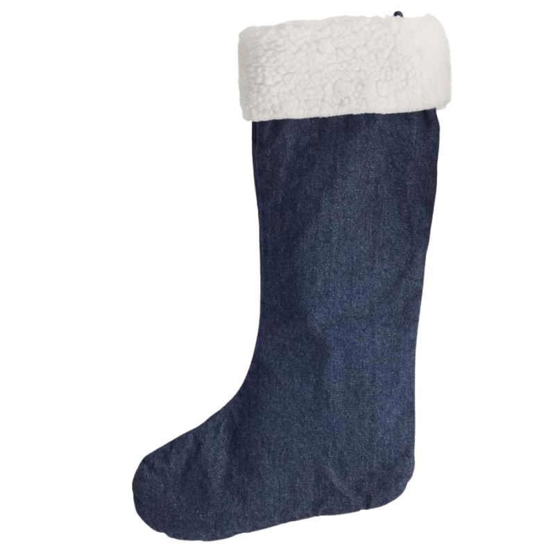 WRANGLER JEANS Accessories Wrangler Denim Sherpa Holiday Stocking 101WRCHSP