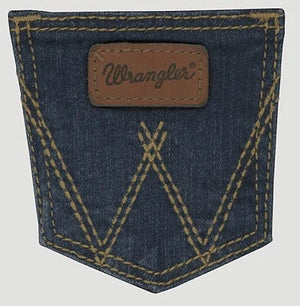 WRANGLER JEANS Jeans Wrangler Infant Adjustable Waist Dark Wash Jeans 10PQJ136D