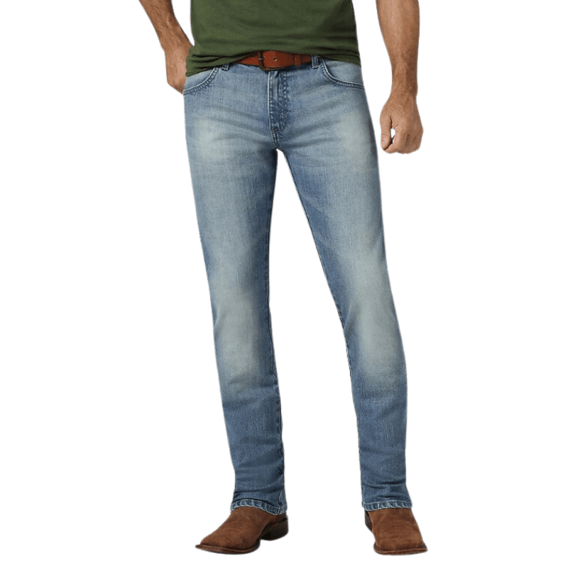 WRANGLER JEANS Jeans Wrangler Men's Jacksboro Retro Slim Fit Straight Leg Jeans 88MWZJK