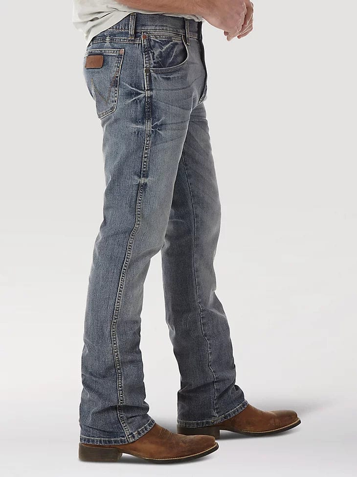 Men's wrangler boot cut 2025 jeans