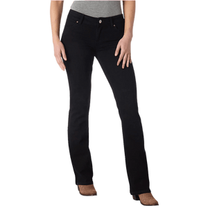 WRANGLER JEANS Jeans Wrangler Women's Black Bootcut Jeans 09MWZBK