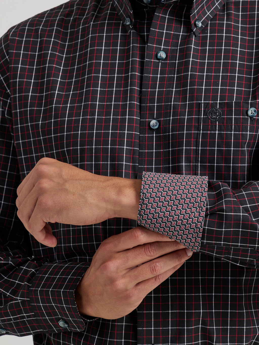 WRANGLER JEANS Mens - Shirt - Woven - Long Sleeve - Button 112338093