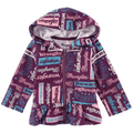 WRANGLER JEANS Kids - Outerwear - Hoodie Wrangler Little Girls Long Sleeve Logo Zip Up Hoodie 112338570