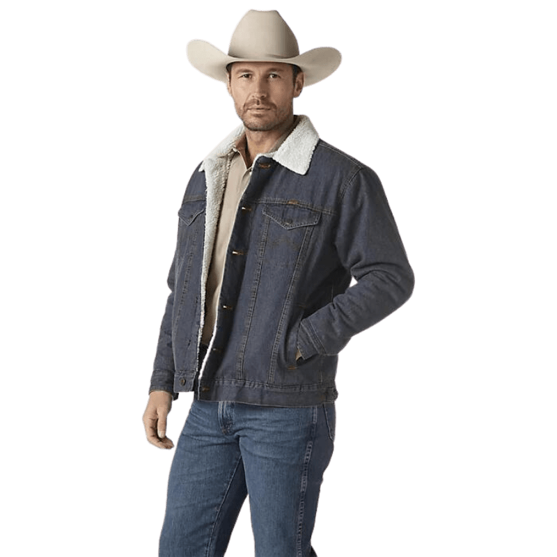 Wrangler denim 2025 trucker jacket