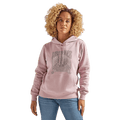 WRANGLER JEANS Outerwear Wrangler Women's Groovy Sun Keepsake Lilac Hoodie 112339546