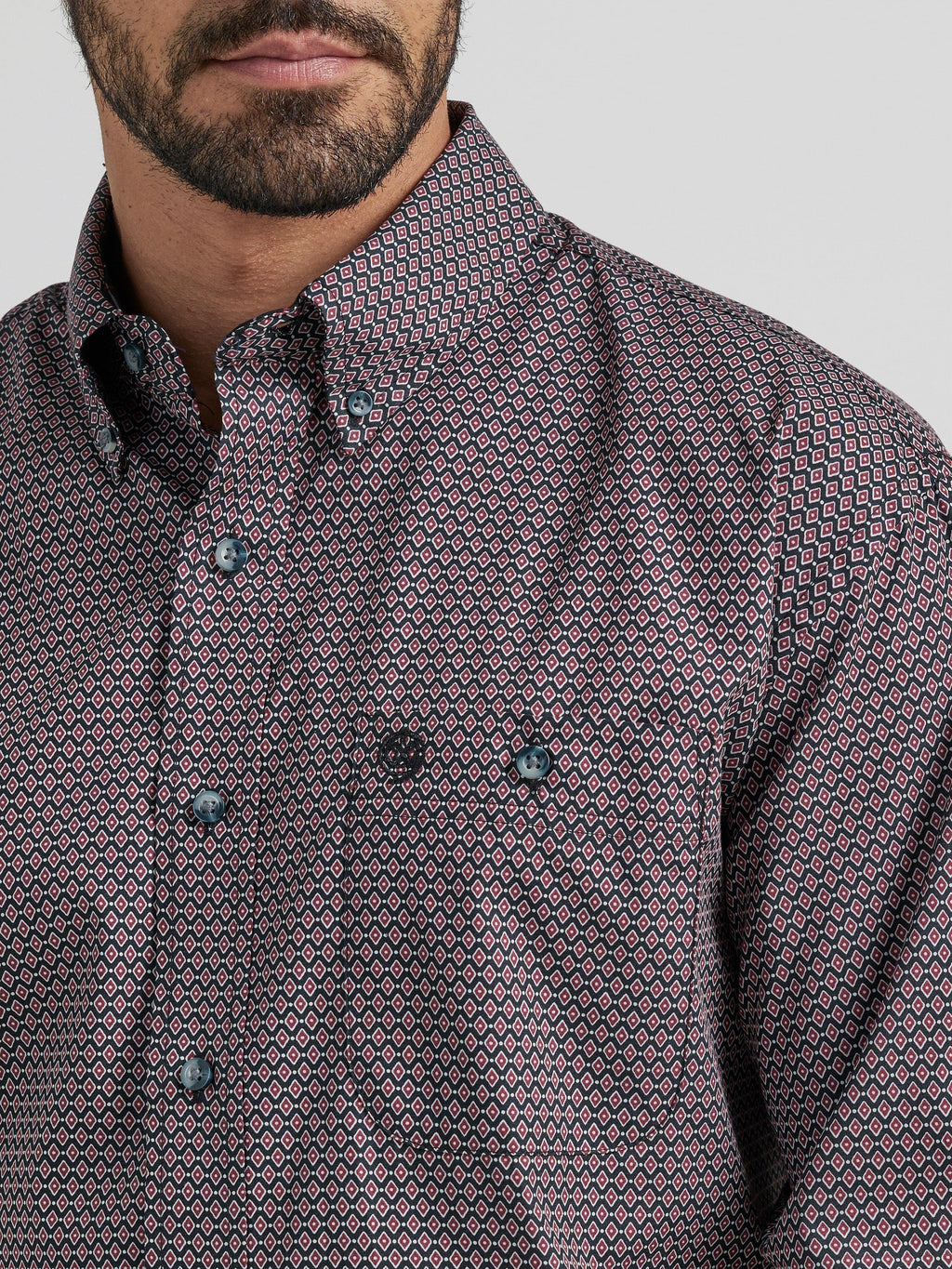 WRANGLER JEANS Mens - Shirt - Woven - Long Sleeve - Button 112338091