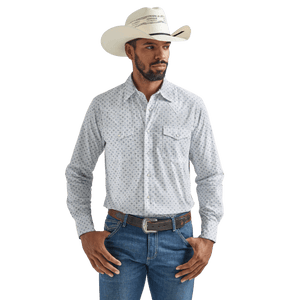 WRANGLER JEANS Shirts Wrangler Men's 20X Competition Advanced Comfort Long Sleeve Western Snap Shirt 2324830