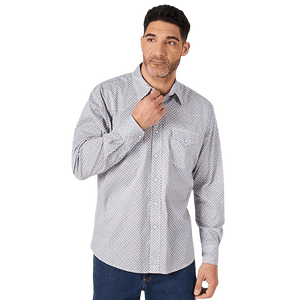 WRANGLER JEANS Shirts Wrangler Men's 20X® Competition Advanced Comfort Multi Color Long Sleeve Western Snap Shirt MJC348M