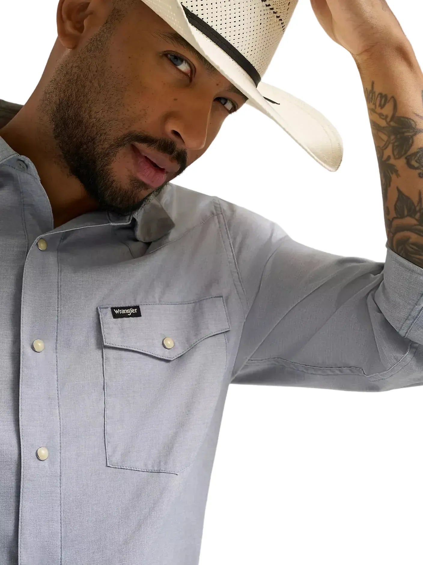 WRANGLER JEANS Shirts Wrangler Men's Bearing Sea All Terrain Drover Utility Shirt 112375151