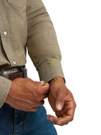 WRANGLER JEANS Shirts Wrangler Men's Cody Johnson Olive Two Pocket Western Shirt 112368069