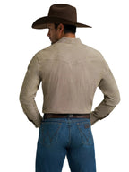 WRANGLER JEANS Shirts Wrangler Men's Cody Johnson Olive Two Pocket Western Shirt 112368069
