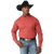 WRANGLER JEANS Shirts Wrangler Men's George Strait Brick Red Dots One Pocket Long Sleeve Shirt 112317176
