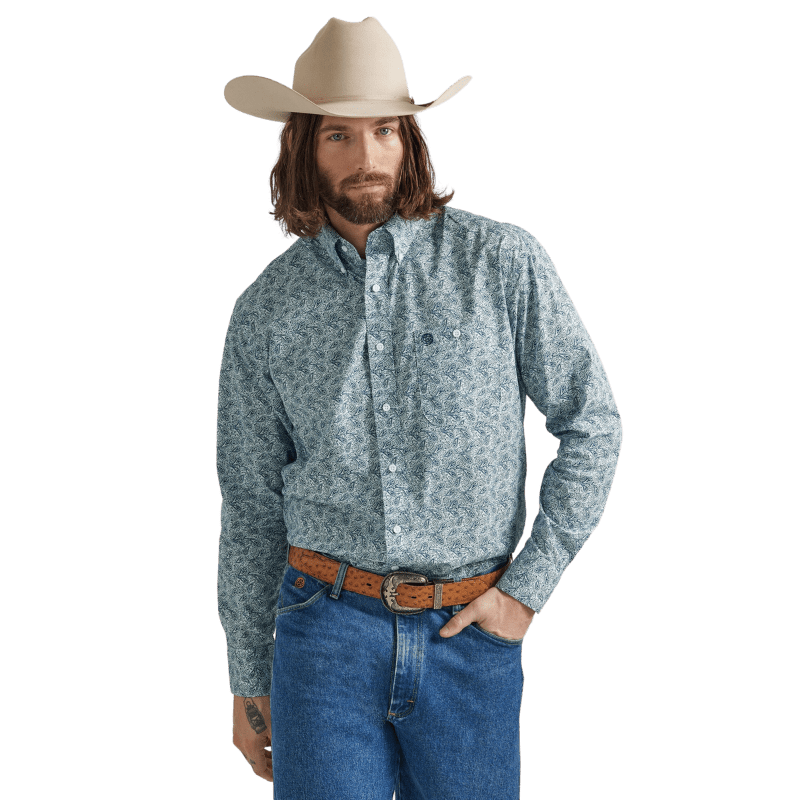 George strait cowboy 2025 cut collection wrangler shirts