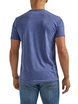 WRANGLER JEANS Shirts Wrangler Men's Looped Logo Denim Heather T-Shirt 112339558