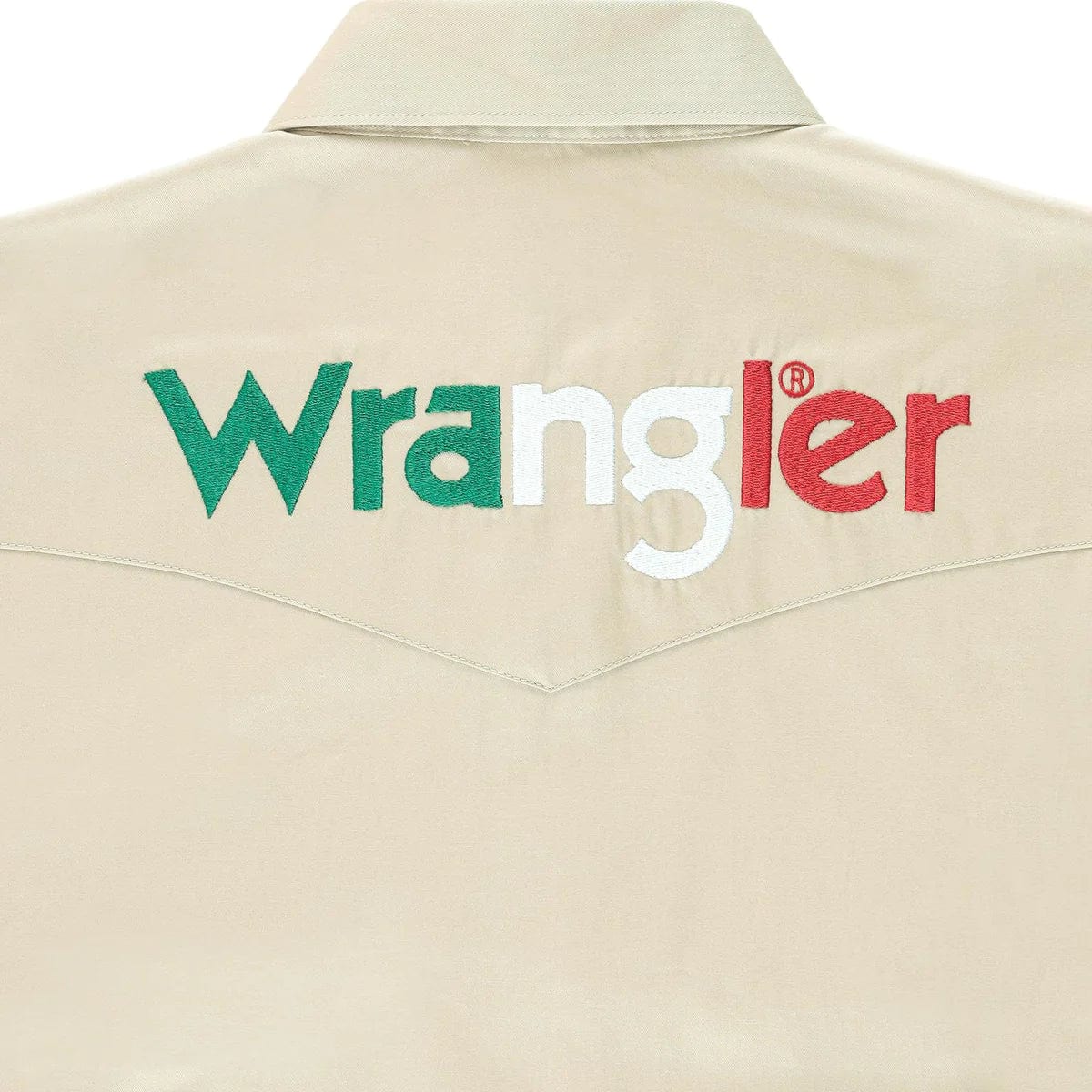 WRANGLER JEANS Shirts Wrangler Men's Mexico Logo Long Sleeve Western Snap Shirt 112337441