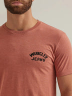 WRANGLER JEANS Shirts Wrangler Men's Redwood Heather Bronco Graphic T-Shirt 112344157