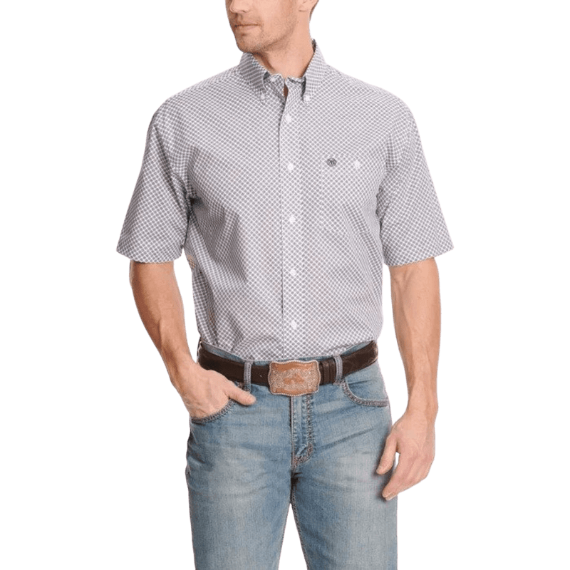 Wrangler white sales western shirts