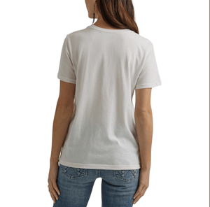 WRANGLER JEANS Shirts Wrangler Women's Year Round Marshmallow Heather Graphic T-Shirt 112344166