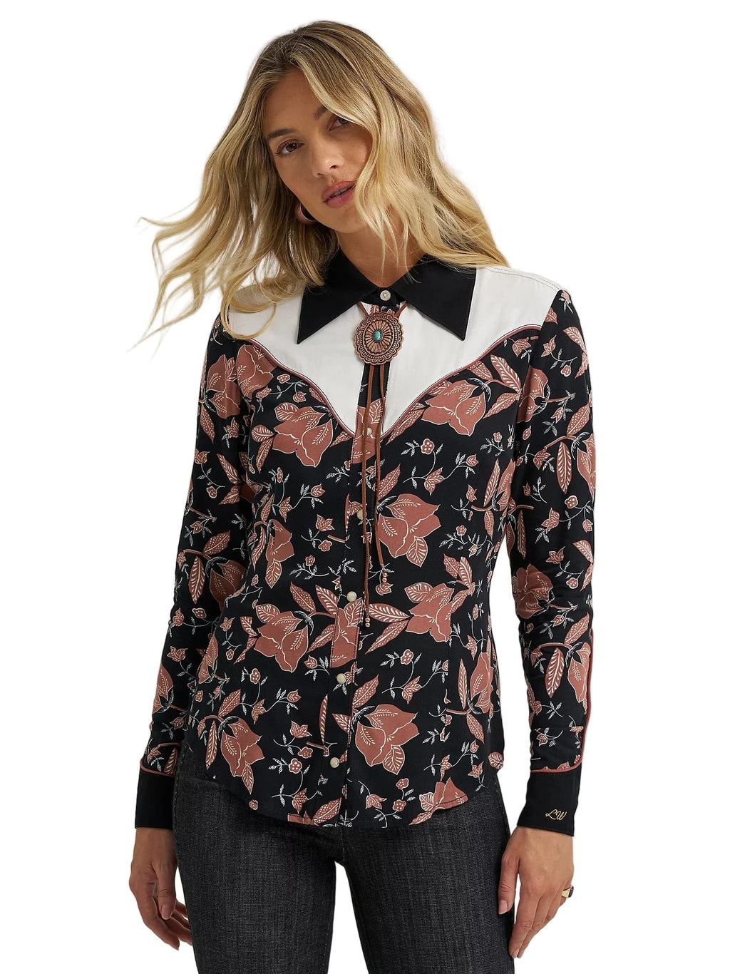 WRANGLER JEANS Shirts Wrangler X Lainey Wilson Women's Folk Print Western Snap Shirt 112368255