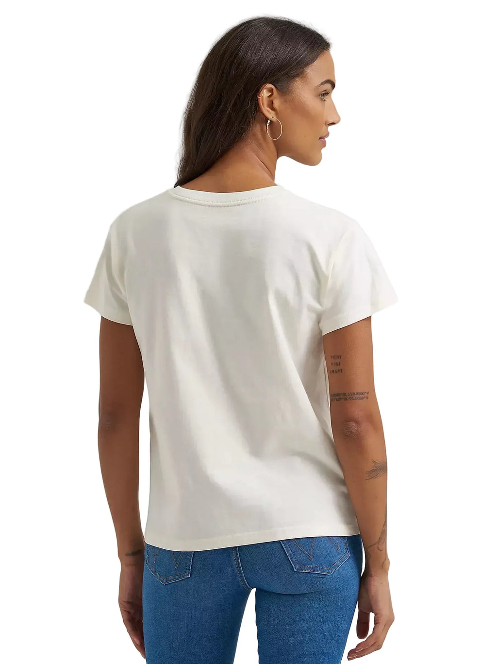 WRANGLER JEANS T-Shirt Wrangler Women's Egret Too Hot Retro T-Shirt 112372985