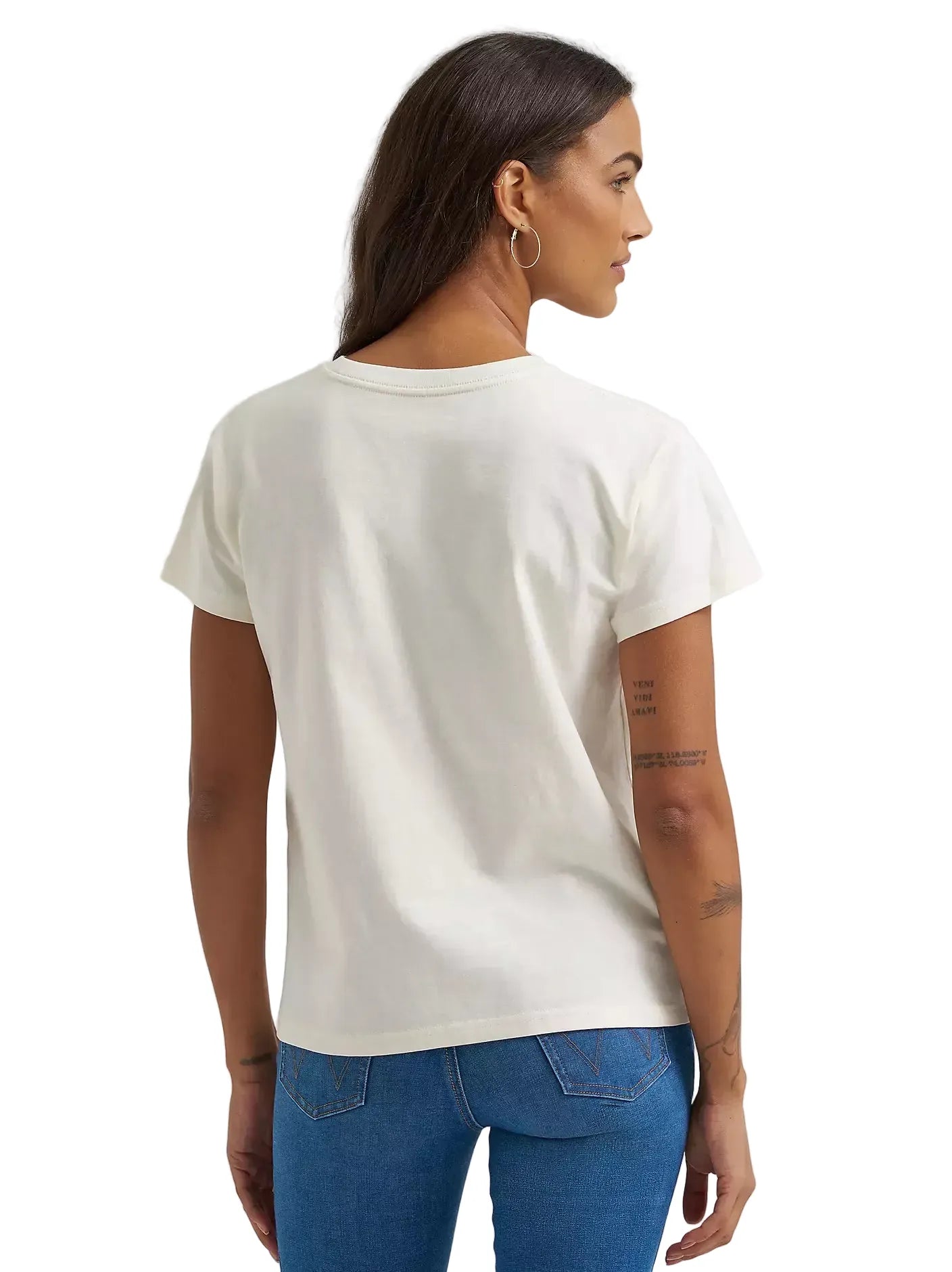 WRANGLER JEANS T-Shirt Wrangler Women's Egret Too Hot Retro T-Shirt 112372985
