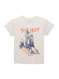 WRANGLER JEANS T-Shirt Wrangler Women's Egret Too Hot Retro T-Shirt 112372985