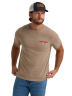 WRANGLER JEANS T-Shirts Wrangler Men's Desert Taupe Star Spangled Rodeo T-Shirt 112372938