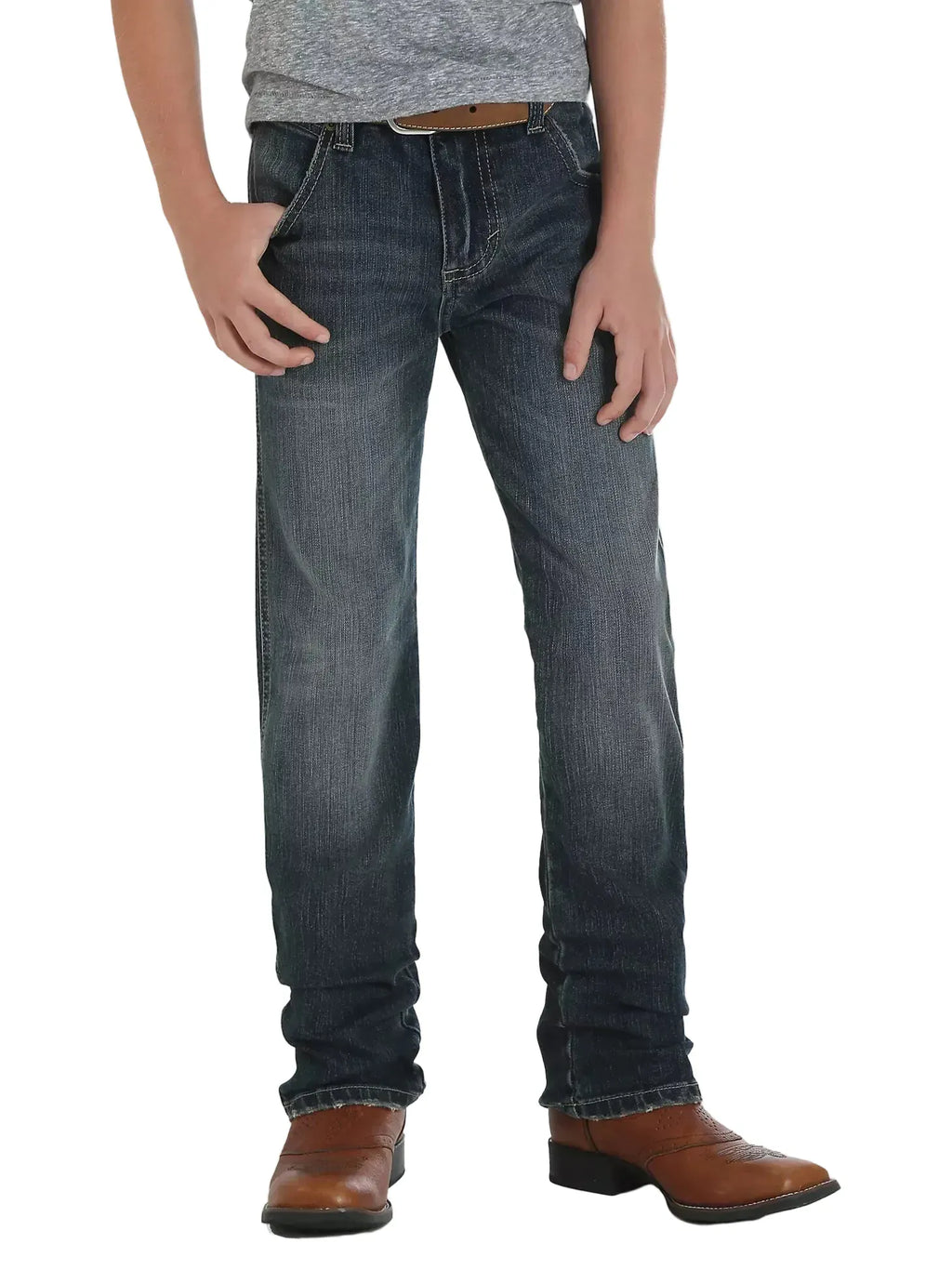 WRANGLER Jeans Wrangler Boy's Jerome Retro Slim Straight Jeans 88BWZJM