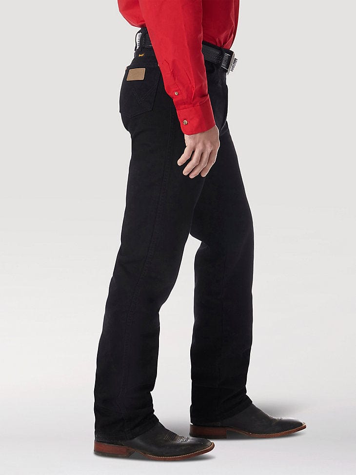 Wrangler Jeans Wrangler Men's Shadow Black Cowboy Cut Original Fit Jeans 13MWZWK