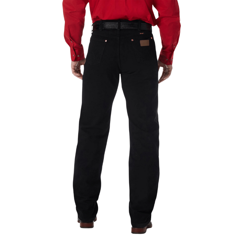 Wrangler Jeans Wrangler Men's Shadow Black Cowboy Cut Original Fit Jeans 13MWZWK