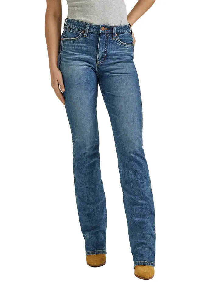 WRANGLER Jeans Wrangler Women's Abigail Retro Premium High Rise Bootcut Jeans 112338900