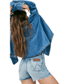 Wrangler Jeans Wrangler Women's Retro Bailey High Rise Cut Off Denim Shorts 112344602