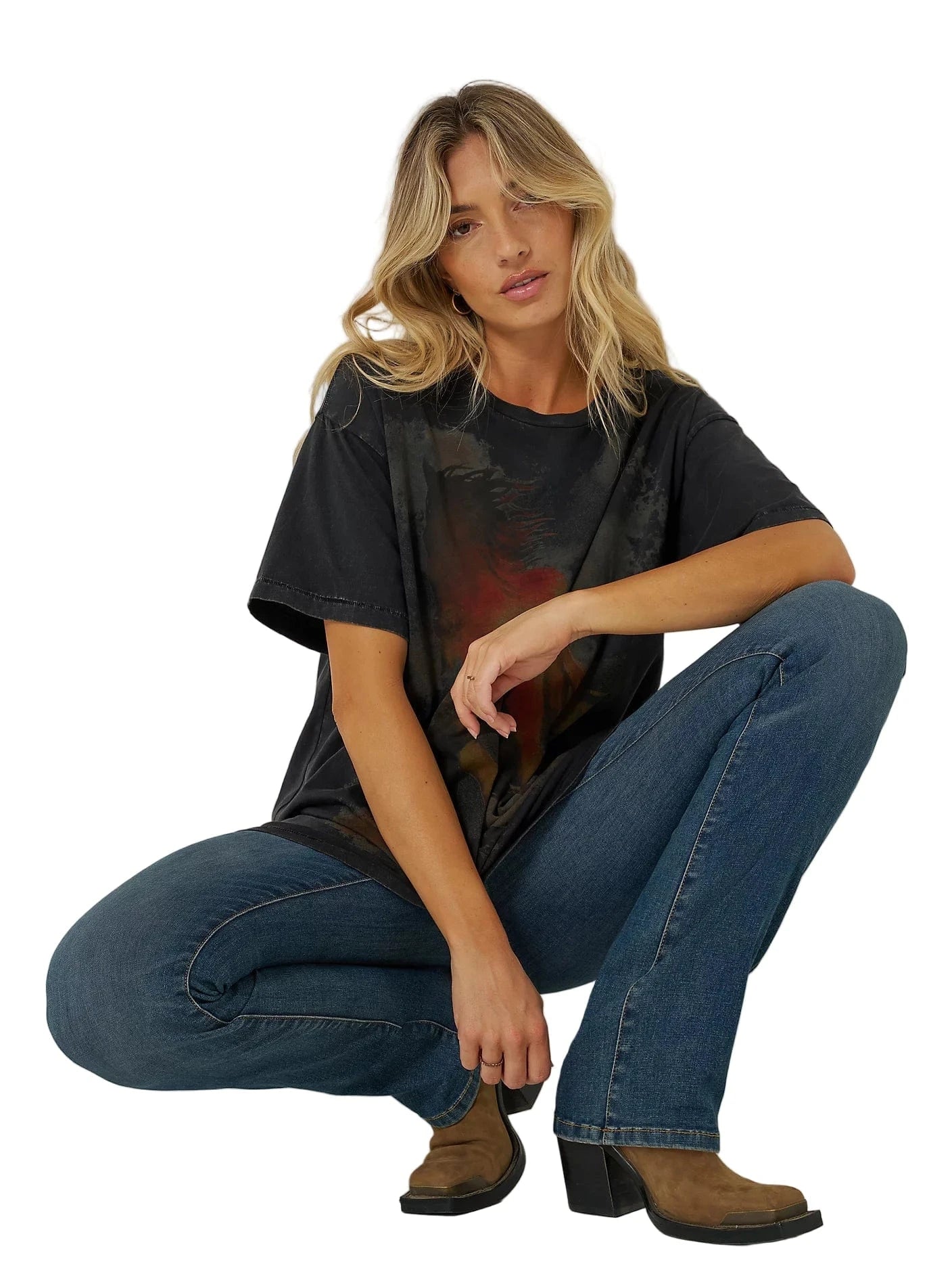 WRANGLER Jeans Wrangler X Lainey Wilson Boho Wash Boot Hugger Jeans 112370404