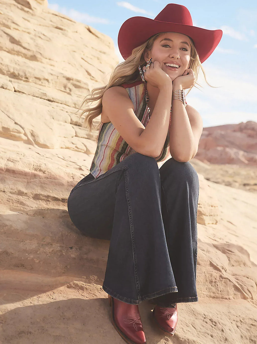 WRANGLER Jeans Wrangler X Lainey Wilson Pull On Bell Bottom Jeans112368250