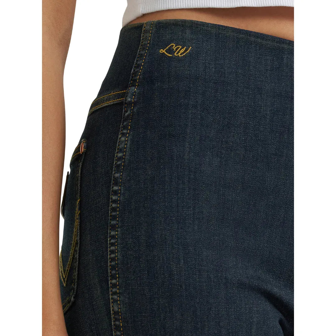 WRANGLER Jeans Wrangler X Lainey Wilson Women's Pintuck Pull On Bell Bottom Jeans 112382900