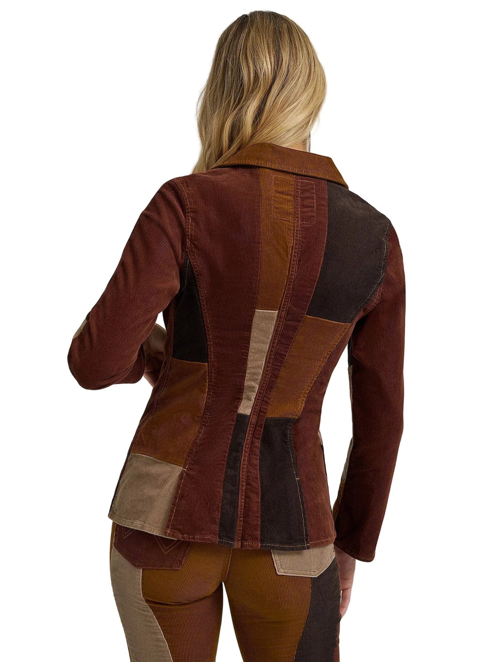 WRANGLER Ladies - Outerwear - Jacket Wrangler X Lainey Wilson Corduroy Patchwork Blazer 112370395