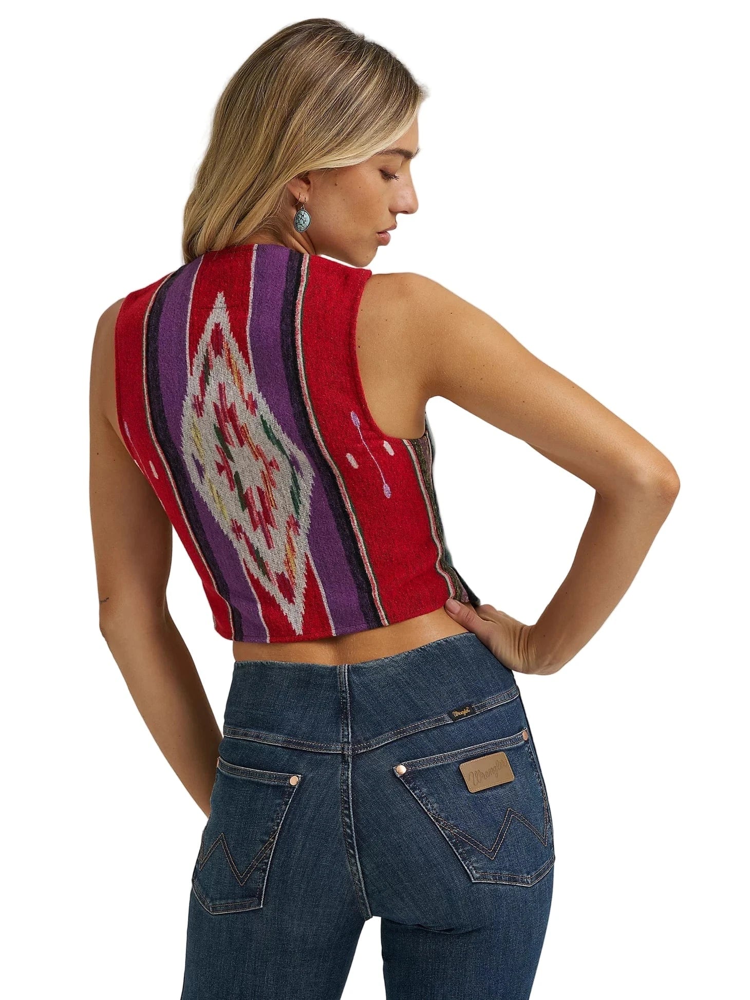 WRANGLER Ladies - Shirt - Vest Wrangler X Lainey Wilson Women's Ben Jacquard Vest 112370409