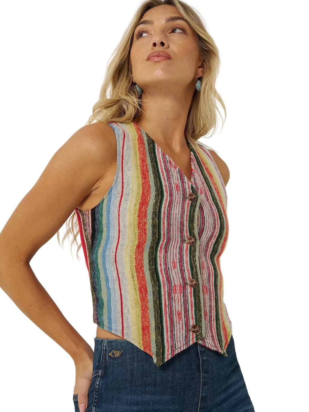 WRANGLER Ladies - Shirt - Vest Wrangler X Lainey Wilson Women's Ben Jacquard Vest 112370409